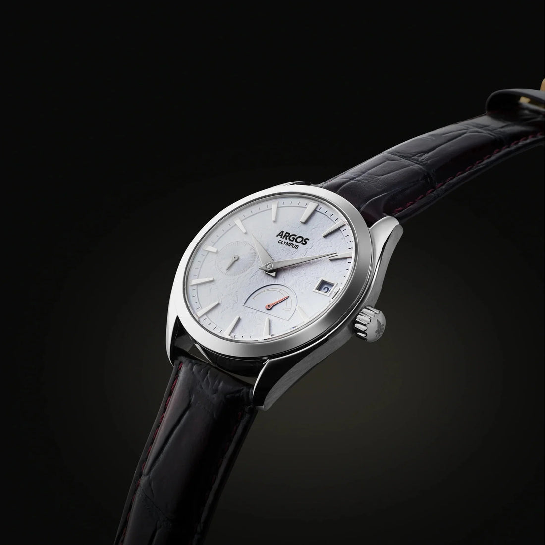 Olympus - Luxe White Silver Leather