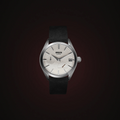 Olympus - Luxe White Silver Leather Argos Watches