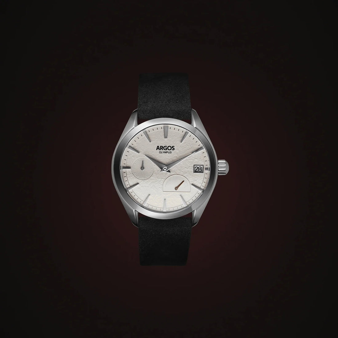 Olympus - Luxe White Silver Leather