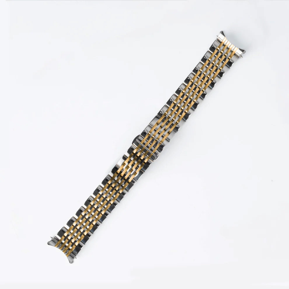 Nine Link Two Tone Golden Jubilee Bracelet Argos Watches