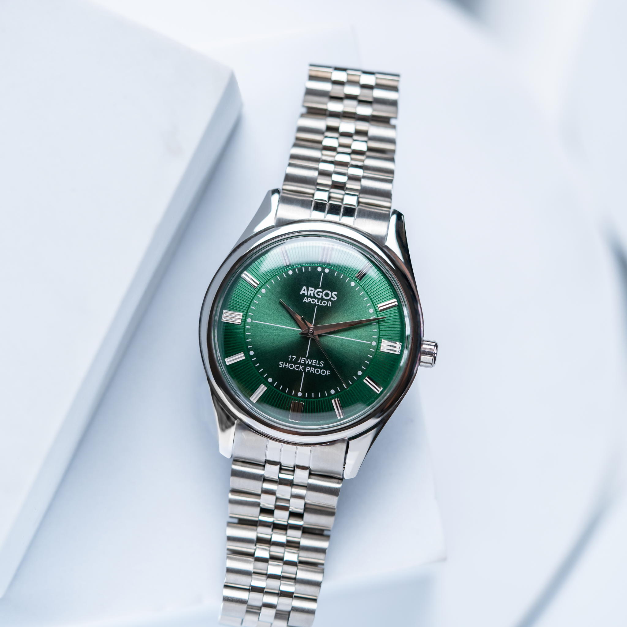 Argos Apollo II Men's mechanical watch. Swiss movement. Indian watch brand. Mechanical watch. Manual handwinding movement