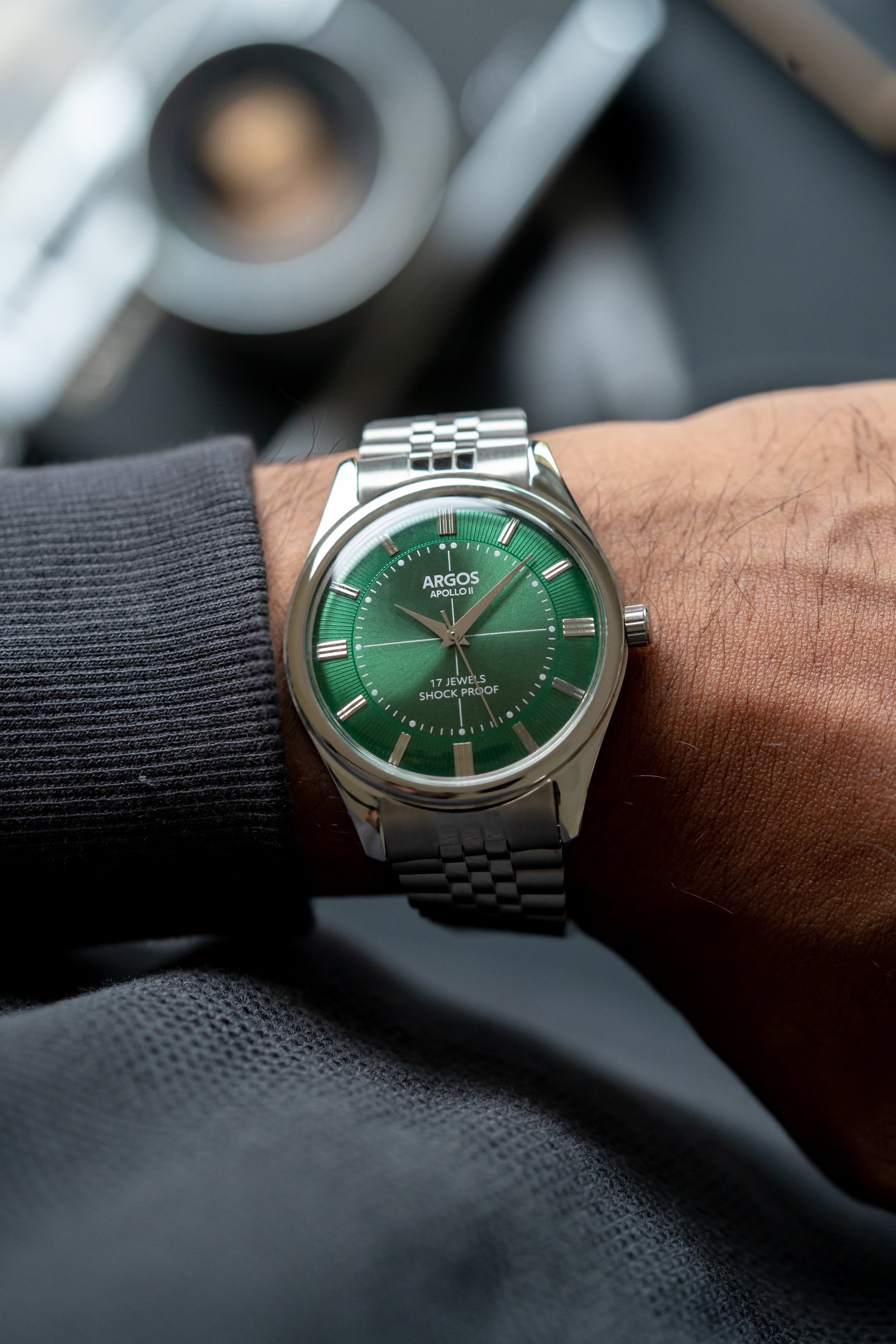 Argos Apollo II Men's mechanical watch. Swiss movement. Indian watch brand. Mechanical watch. Manual handwinding movement