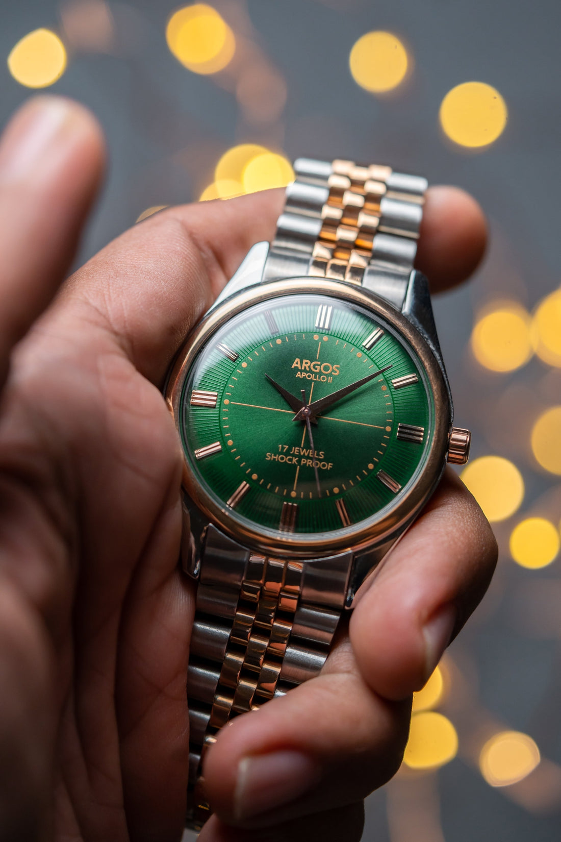 Argos Apollo II Men's mechanical watch. Swiss movement. Indian watch brand. Mechanical watch. Manual handwinding movement