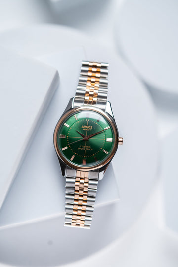 Argos Apollo II Men's mechanical watch. Swiss movement. Indian watch brand. Mechanical watch. Manual handwinding movement